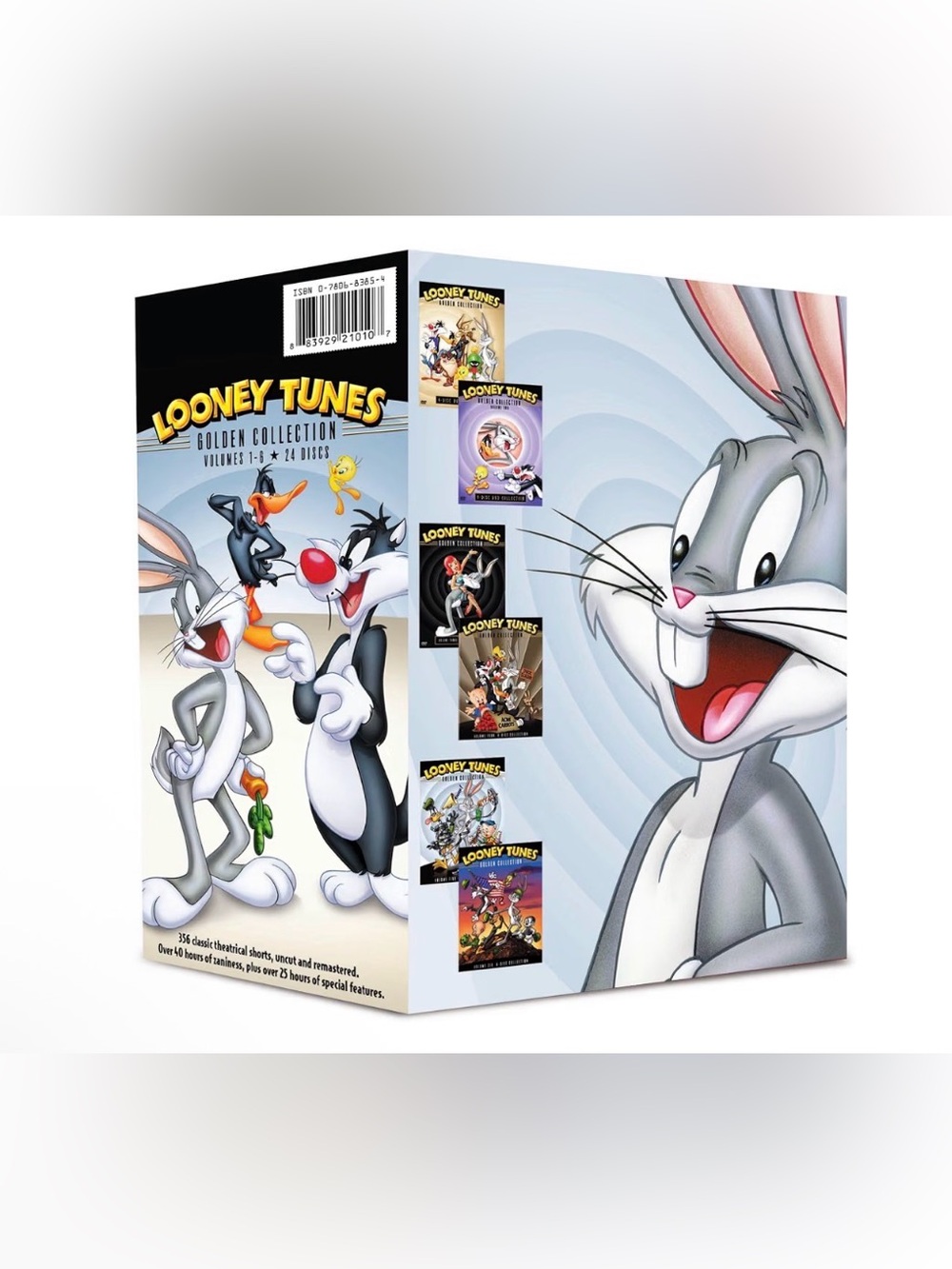Warner Bros. Looney Tunes Golden Collection DVD Box Set (24 Discs)
